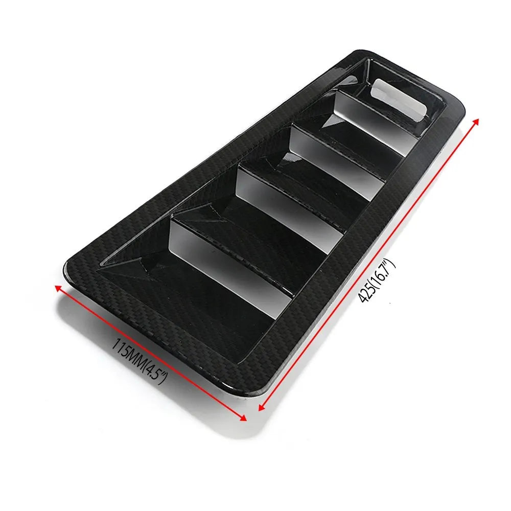 2Pcs Universal Car Hood Scoop Trim