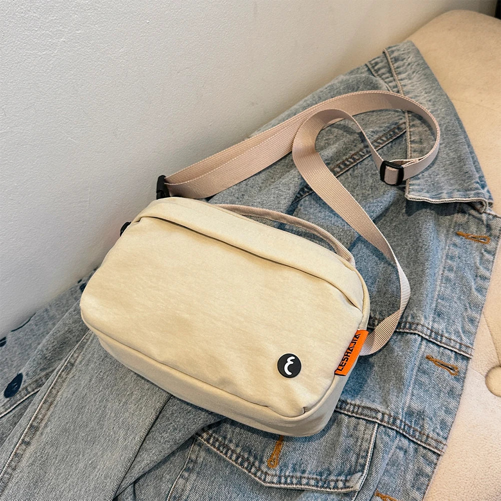 Unisex Nylon Multi-Pocket Bum Bag