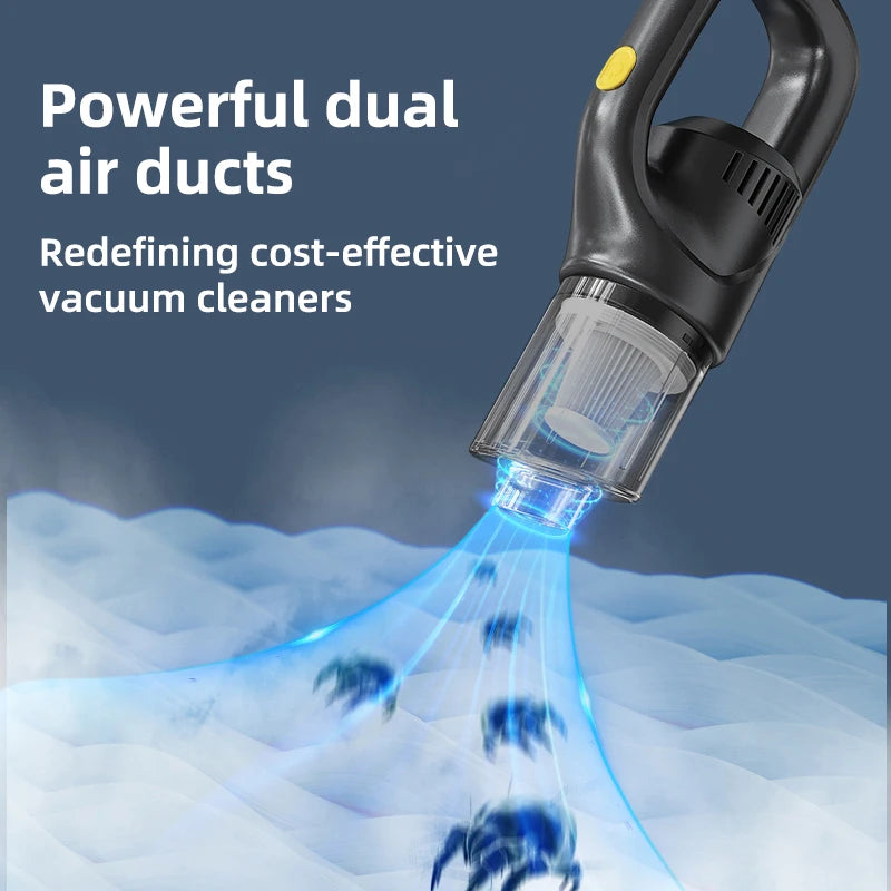 Wireless Wet Dry Handheld Car Vacuum