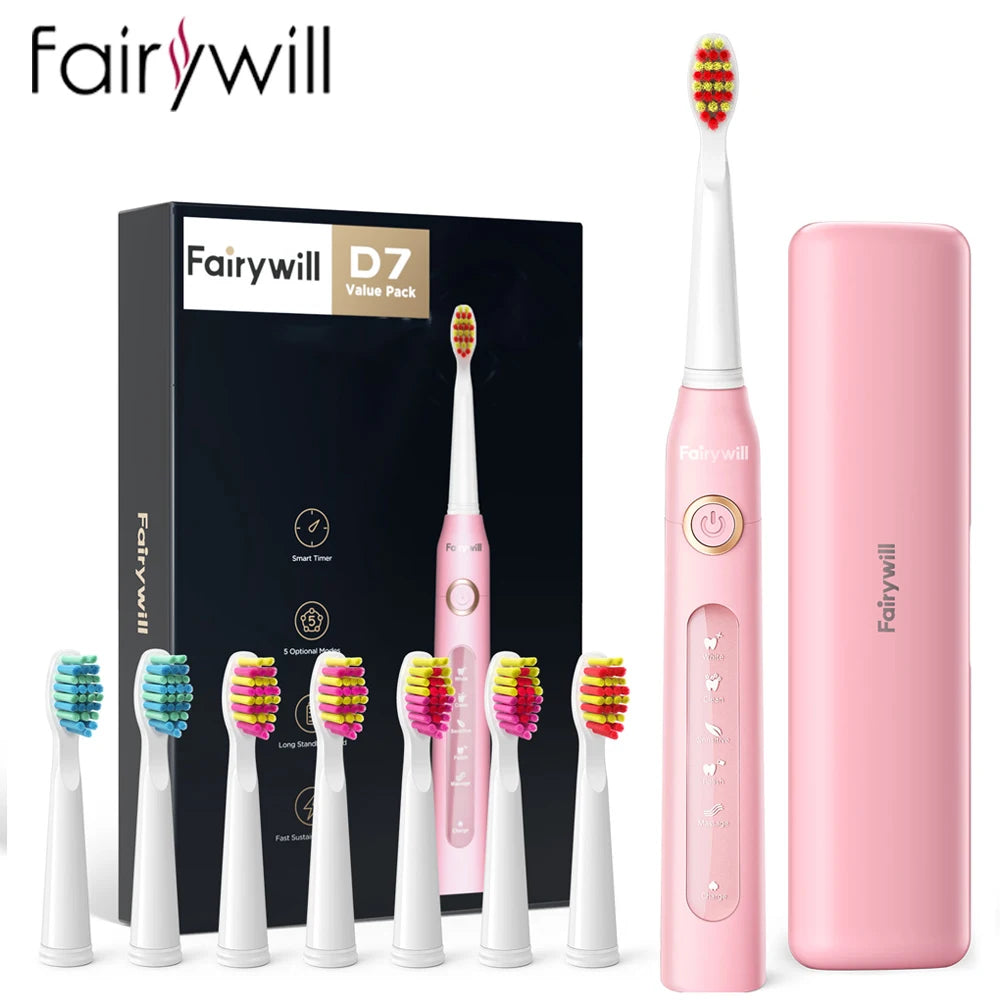 Fairywill FW-507 Sonic Toothbrush Set