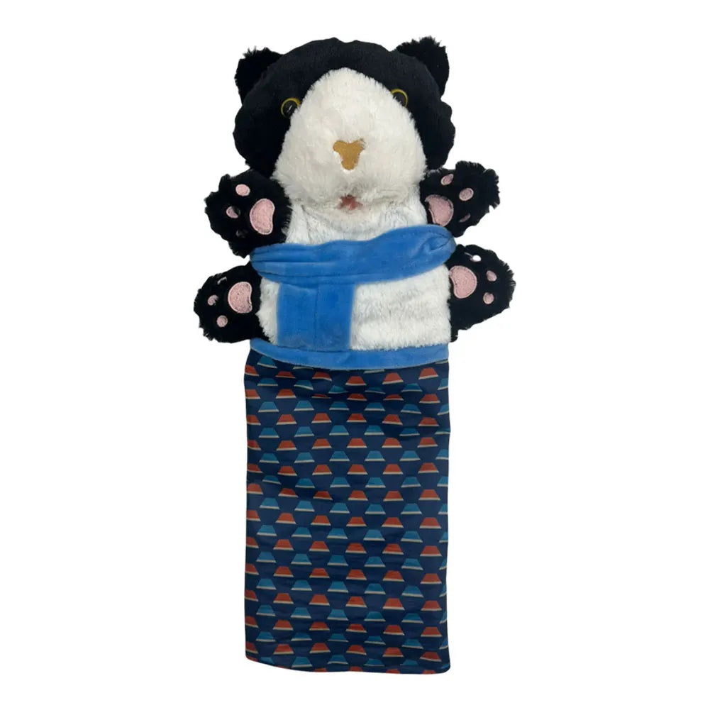Cat Wrestler Puppet Stuffed Toy Set