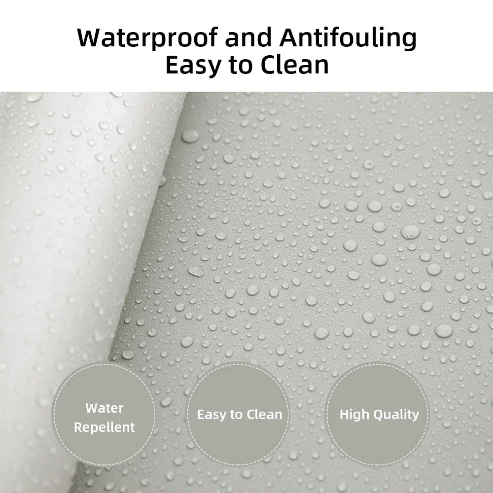 Large PU Leather Waterproof Desk Mat