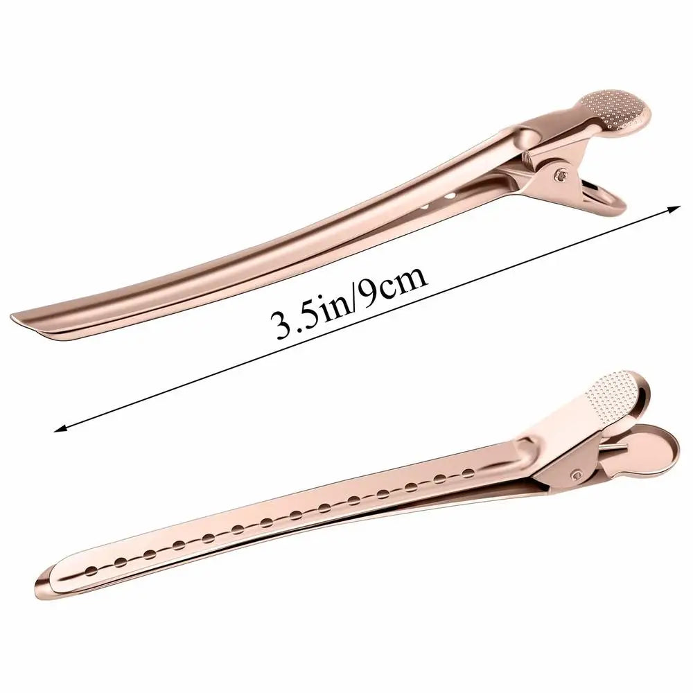 Stainless Steel Hairdressing Clips Set