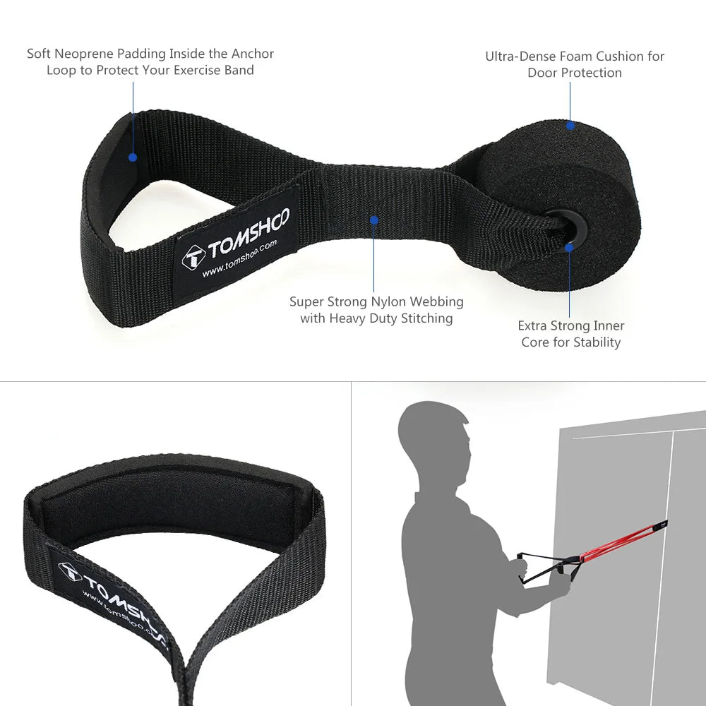 5-Pack Pull-Up Assist Bands Set