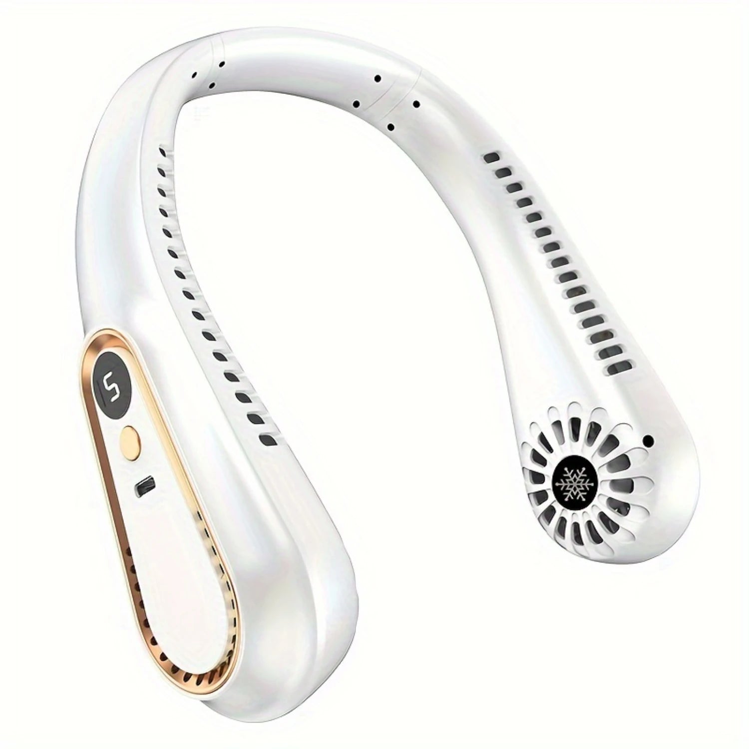 Mini-Nackenventilator – flügellos & kühl