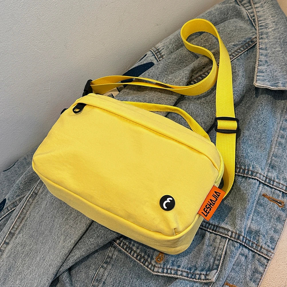 Unisex Nylon Multi-Pocket Bum Bag