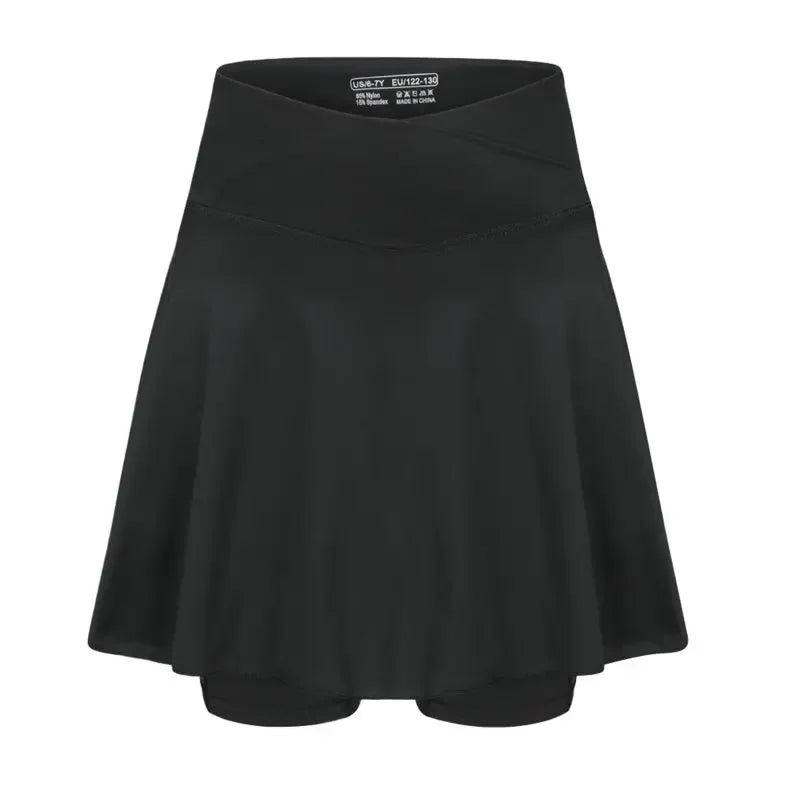 2-in-1-Tennisrock-Shorts für Mädchen