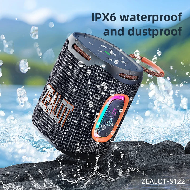 Zealot S122 25W Waterproof Bluetooth Speaker