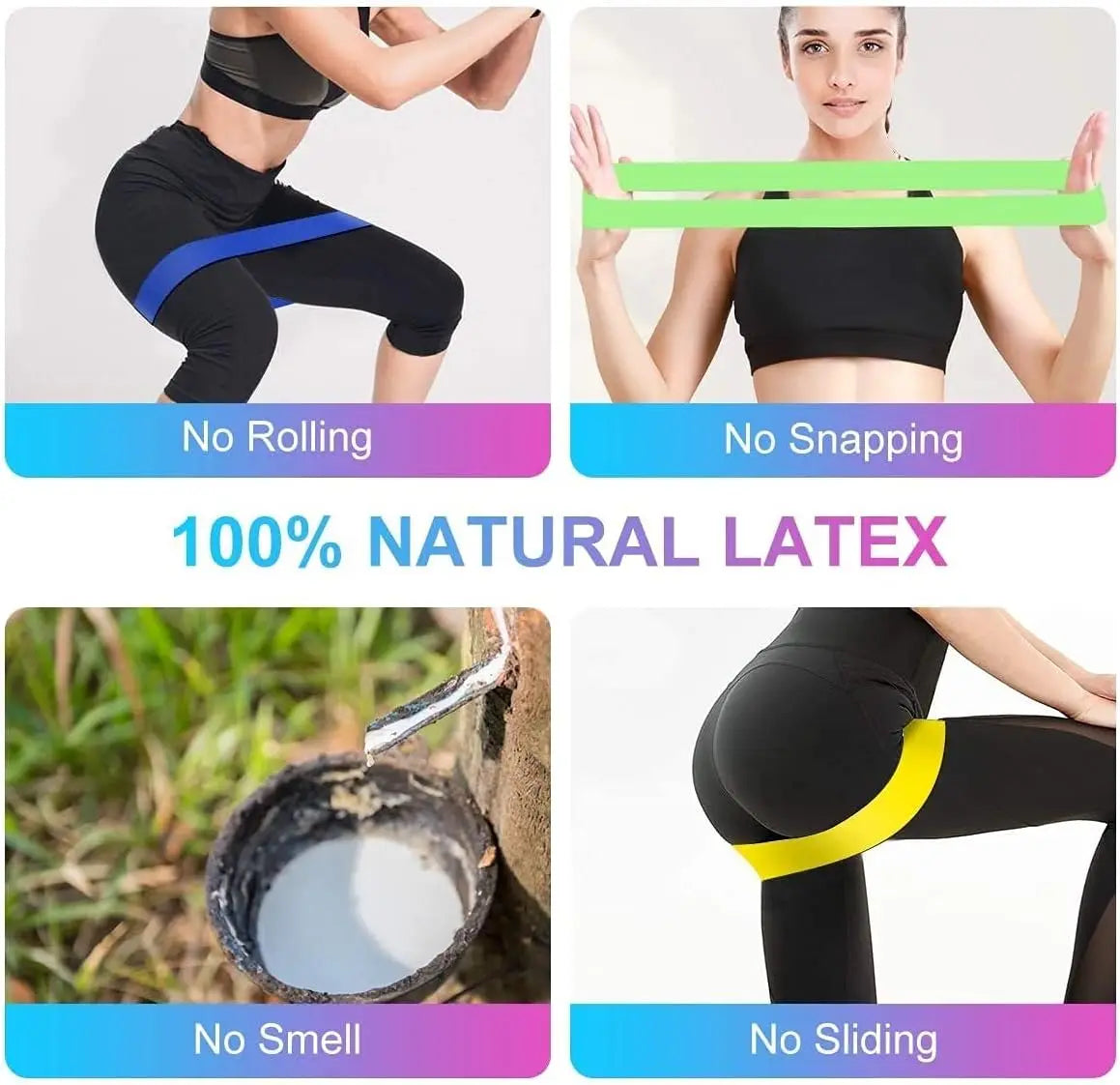 Yoga Ring & Resistance Band Set