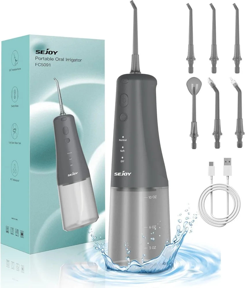 Sejoy Cordless Water Flosser for Teeth