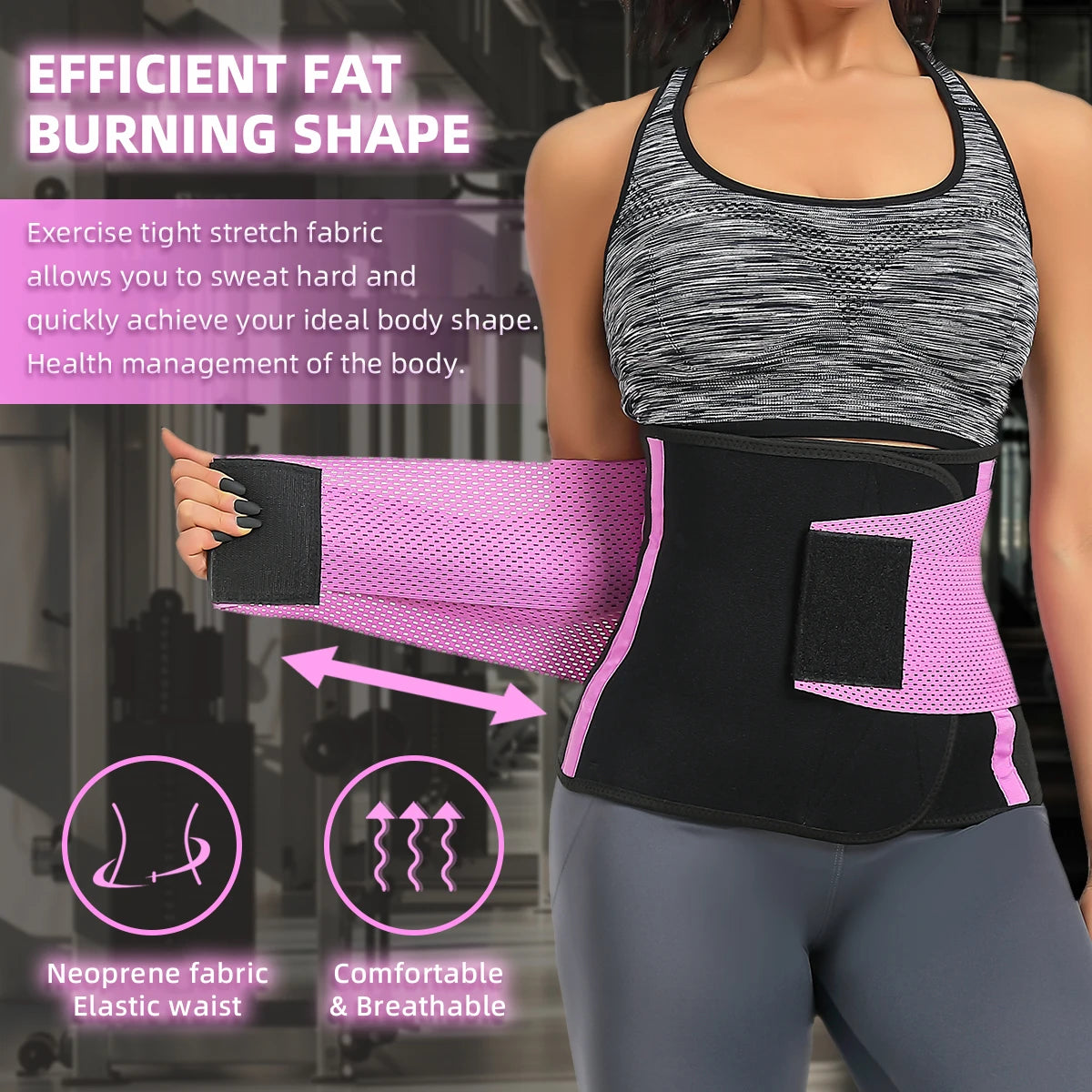 Neopren-Taillen-Schlankheitsgürtel