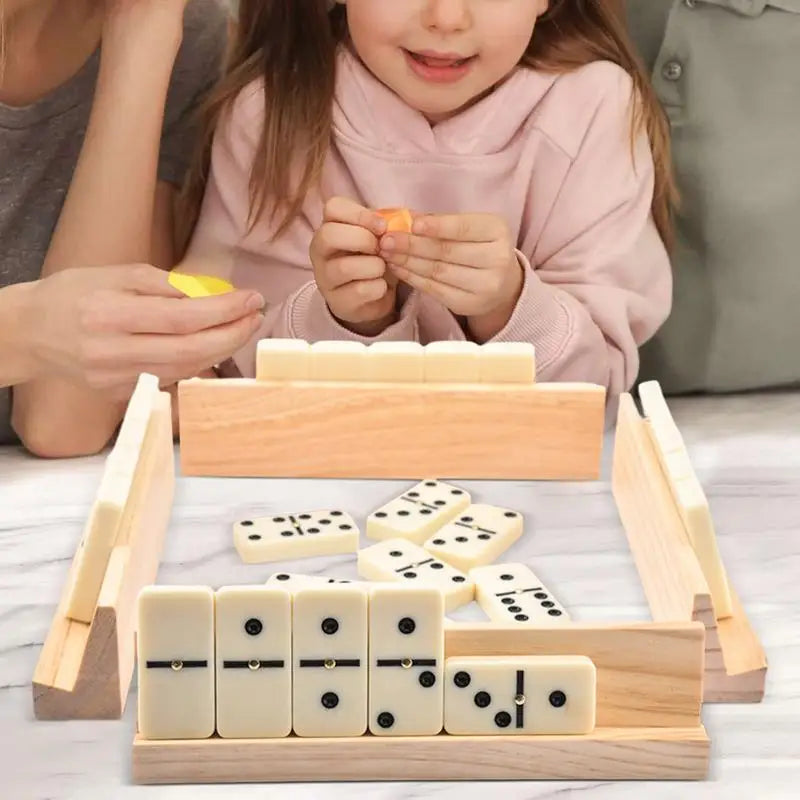 28Pcs Domino Game Set - Fun Travel Toy