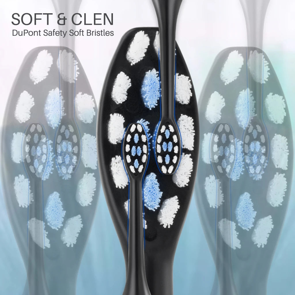 SUBORT S7 Schallzahnbürstenset für elektrische Zahnbürsten