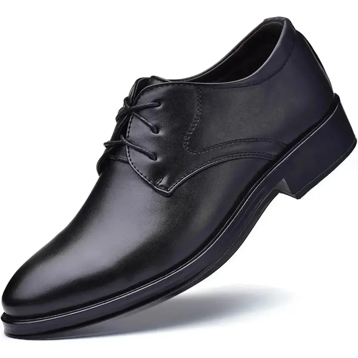 Klassische Oxford-Schuhe aus mattem Leder für Herren