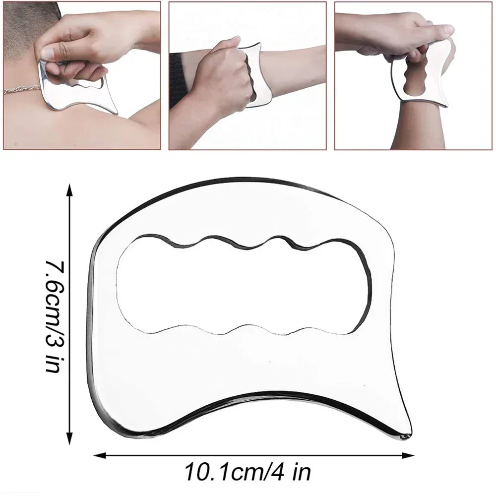 Stainless Steel Gua Sha Scraper Tool