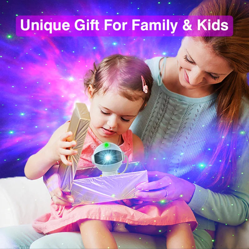 Astronaut Galaxy Projector Night Light