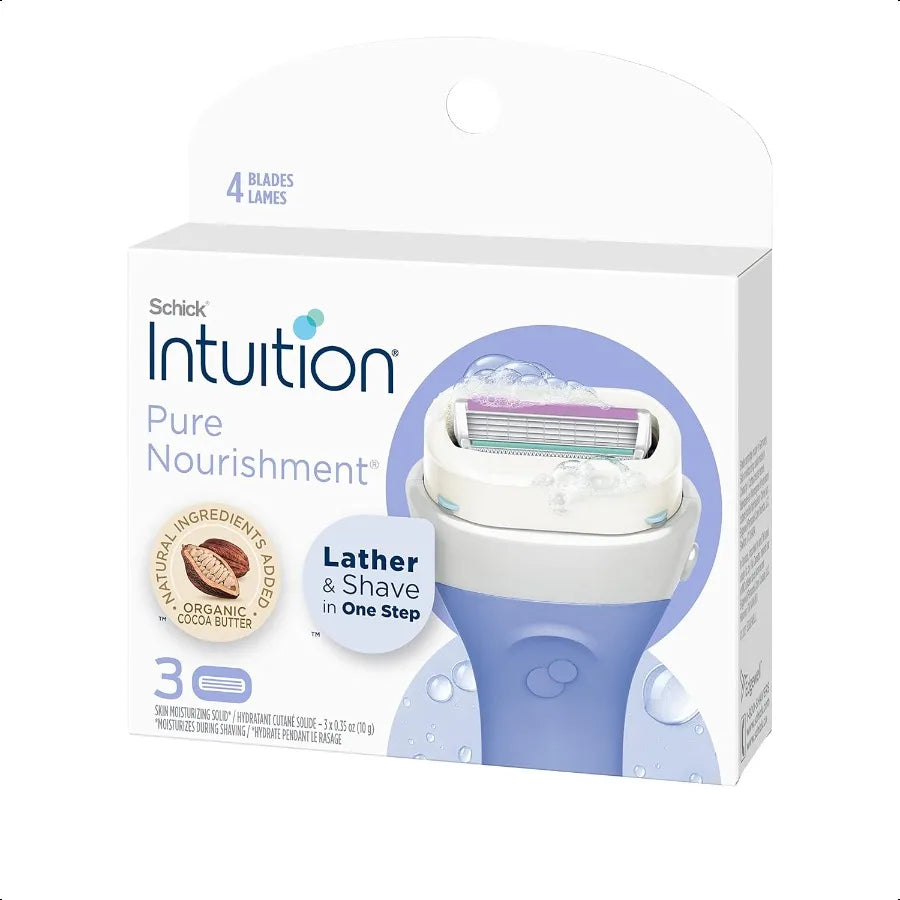 Schick Intuition Razor Refills – 3 Pack