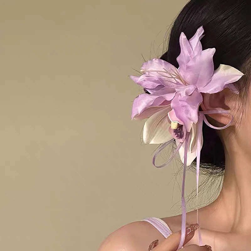 Boho Flower Hair Clips for Women Girls