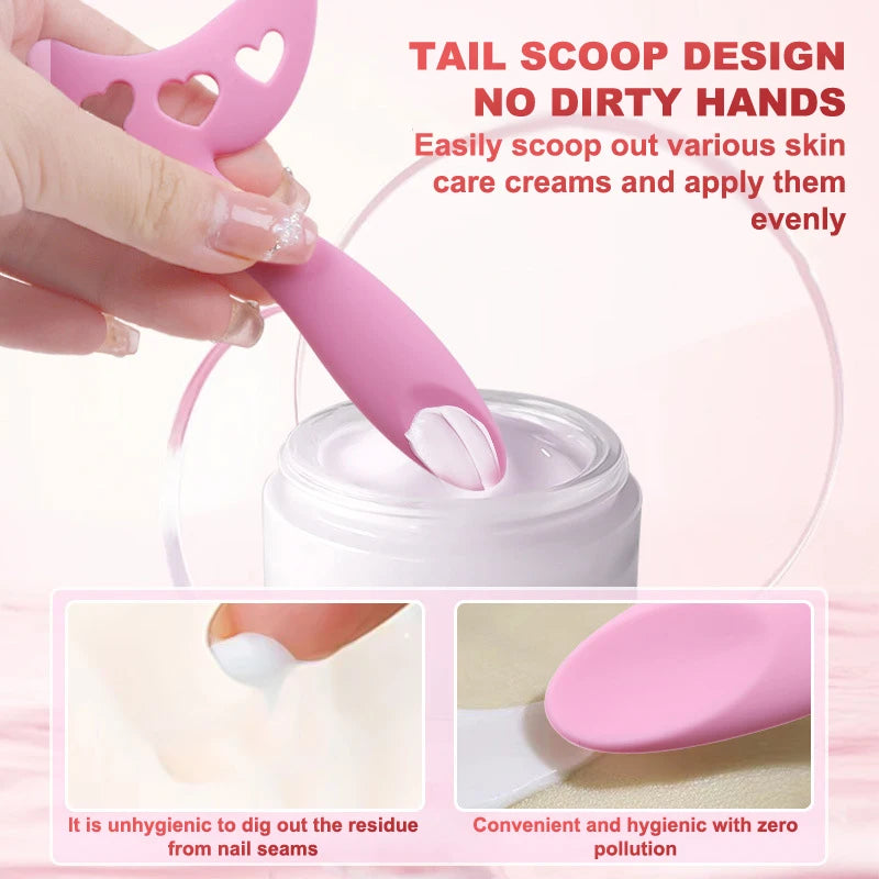 Eyeliner- und Lippenpflege-Tool mit Flügeln aus Silikon