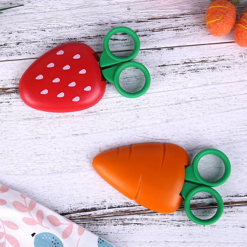 Fniiva Kids Fruit Shaped Safety Scissors