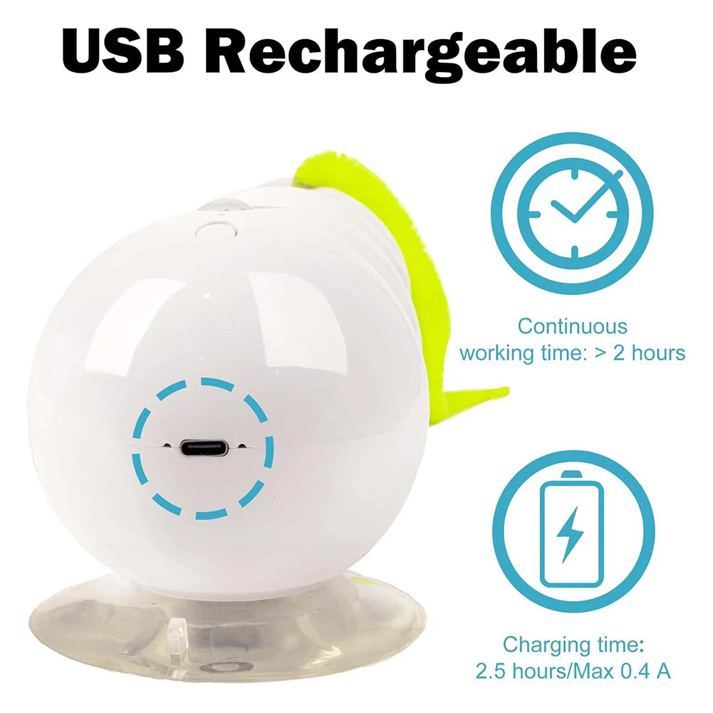 Caterpillar Motion Cat Toy with Tail