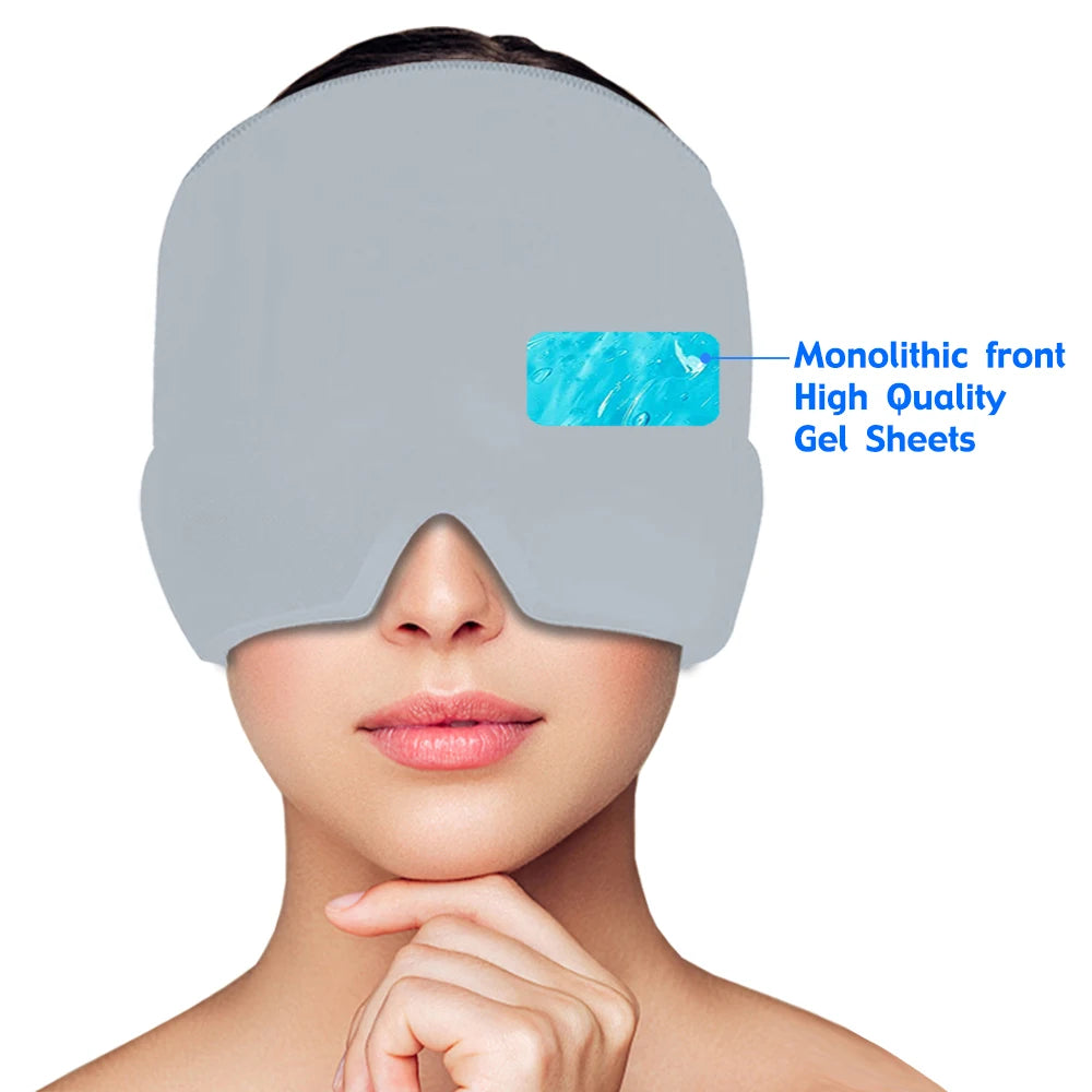 Migraine Relief Gel Therapy Hat Cap