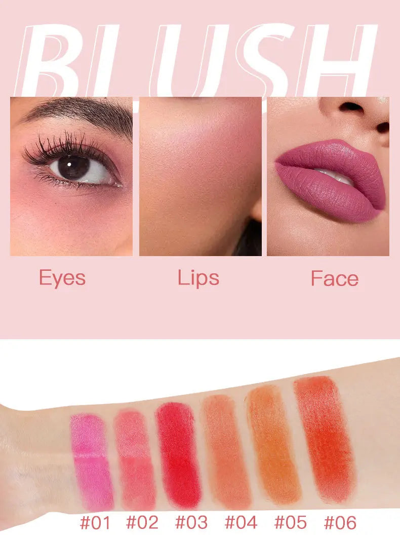 Smooth Matte 3-in-1 Blush Stick