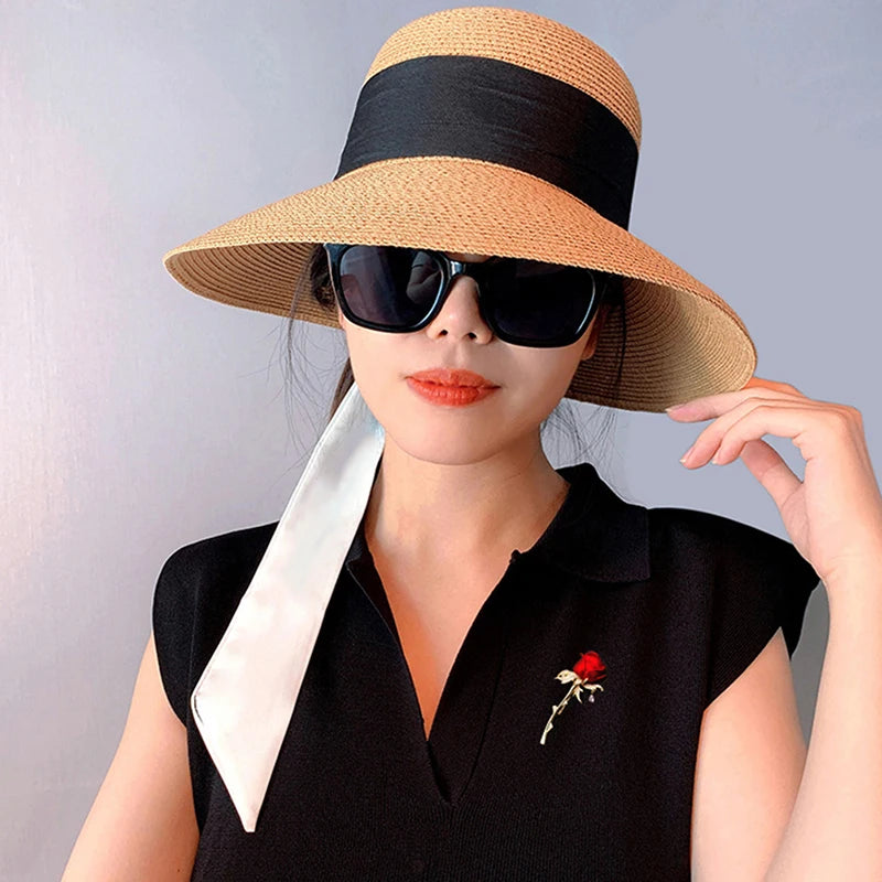 Rhinestone Red Rose Flower Brooch