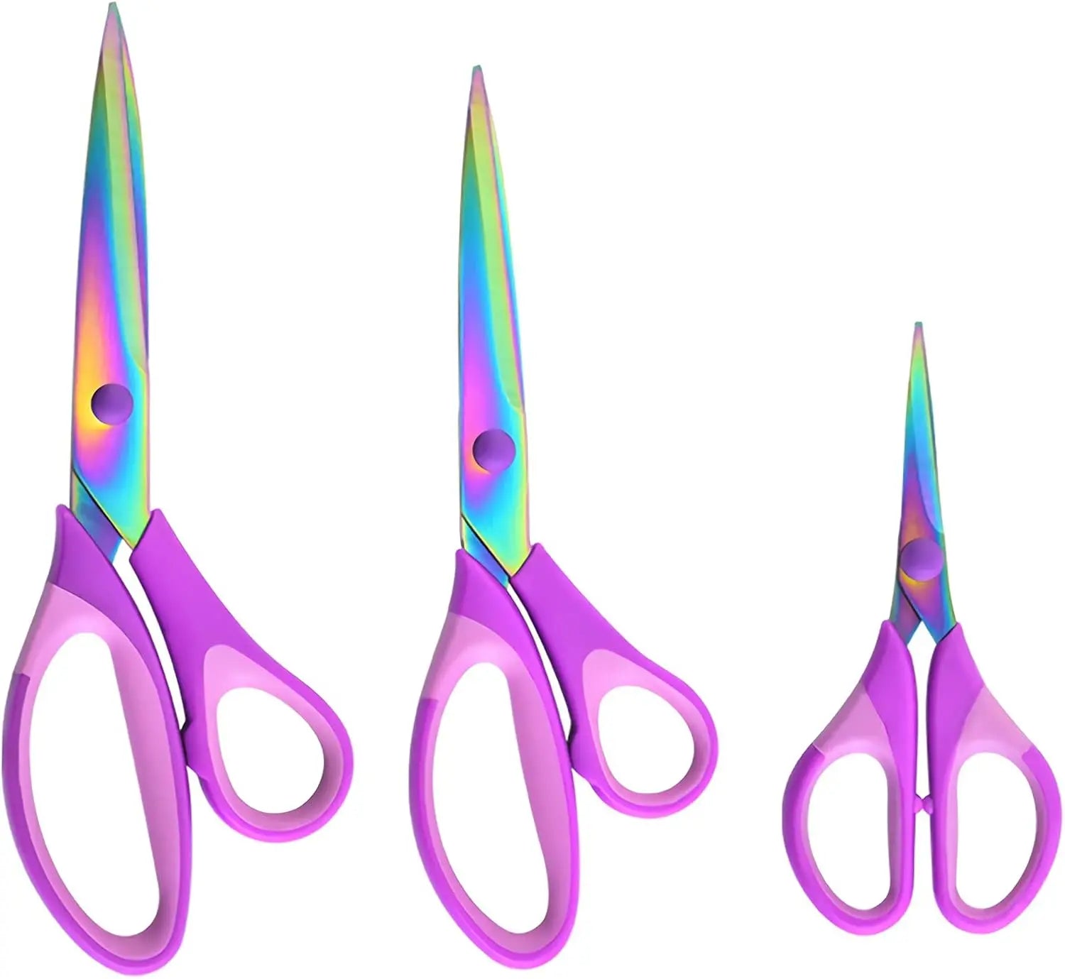 3 Pack Craft Scissors Set – Titanium Blades