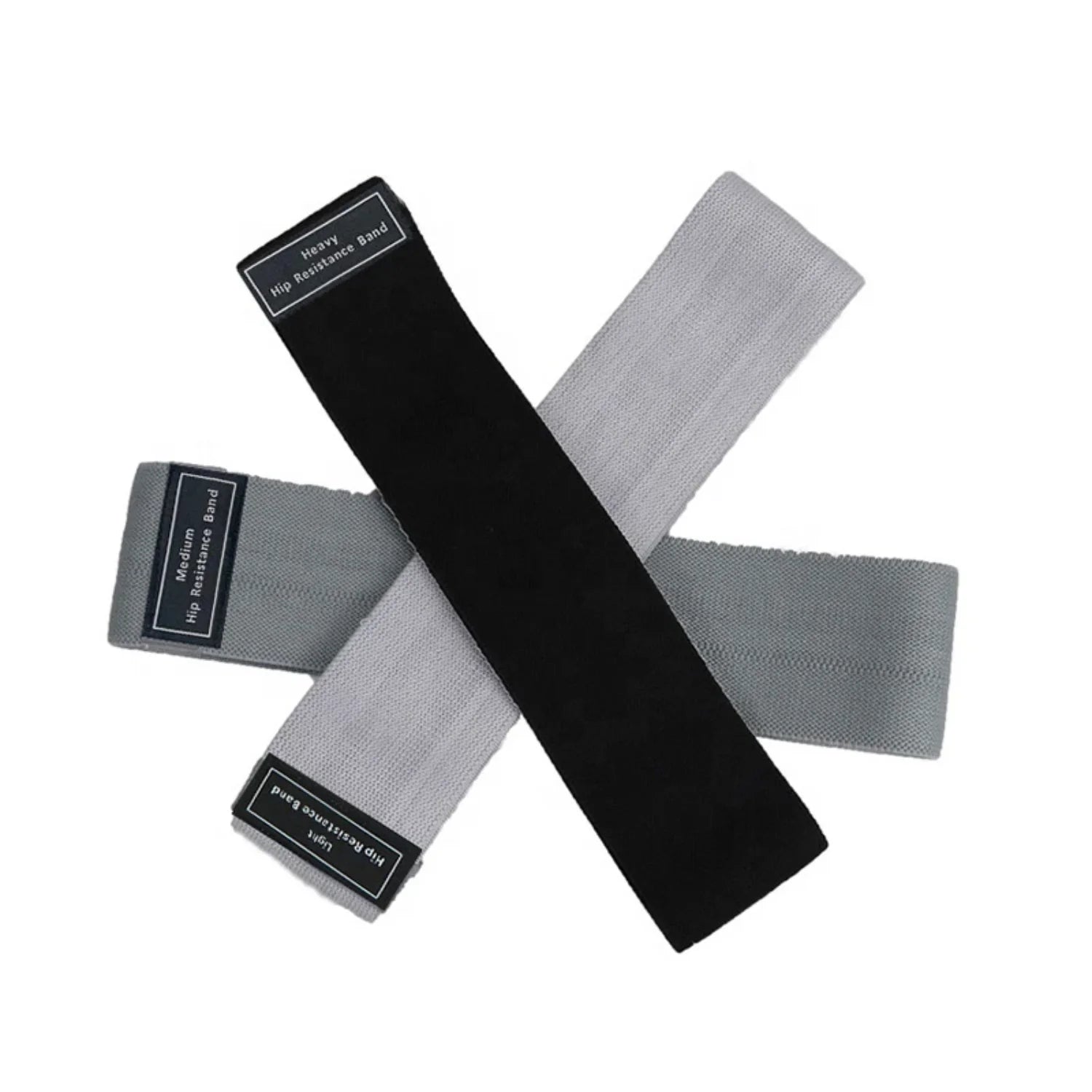 3-teiliges Kniebeugen- und Yoga-Widerstandsband-Set