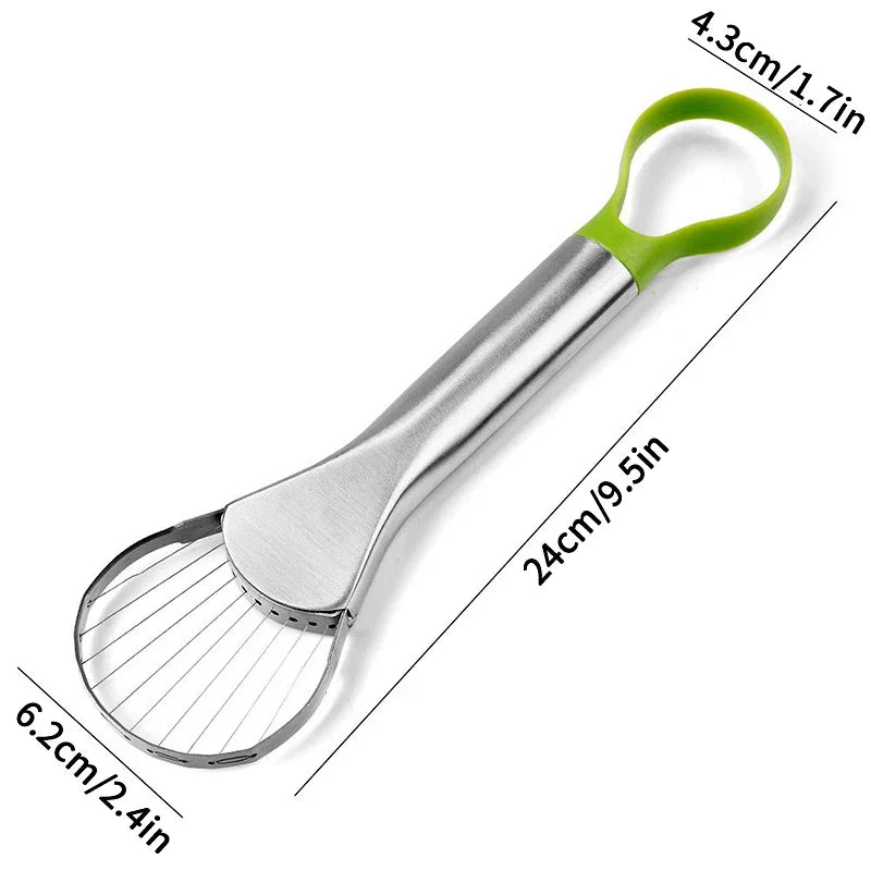 2in1 Stainless Steel Avocado Slicer