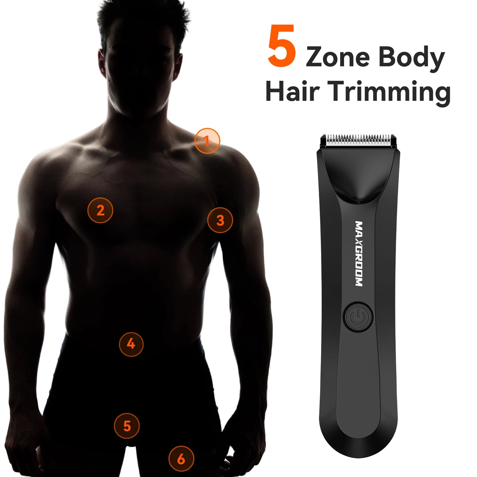 MAXGROOM Waterproof Body & Ball Trimmer