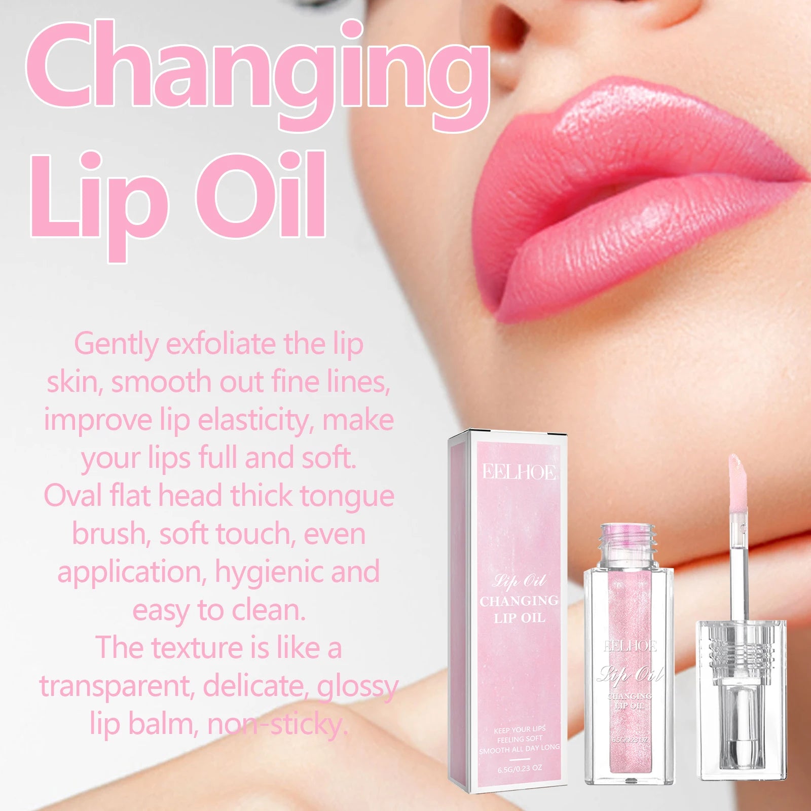 EELHOE Color Changing Lip Oil Balm