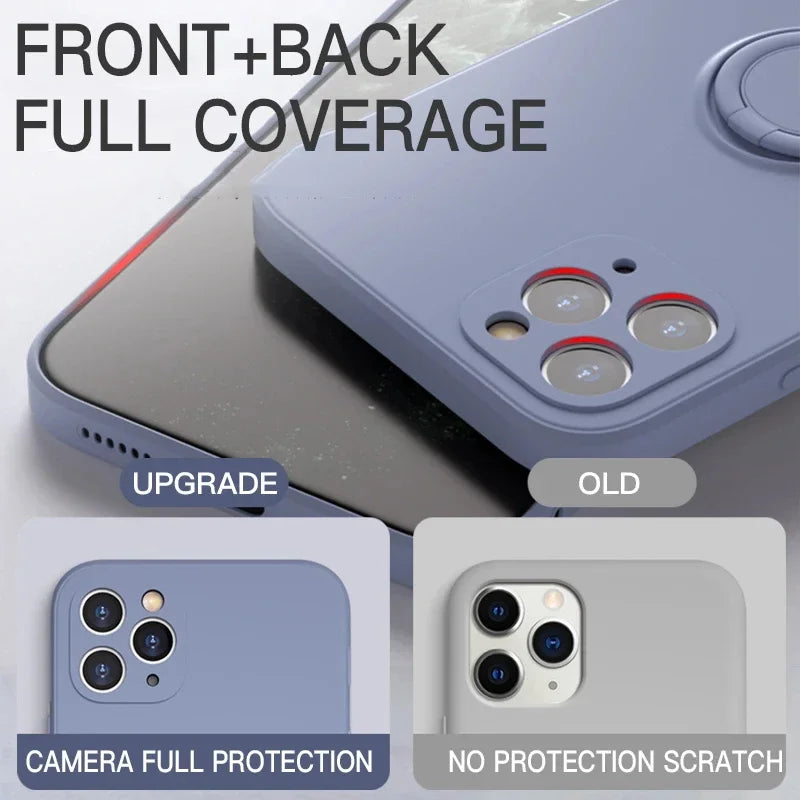 Luxury Magnetic Ring iPhone Case Cover