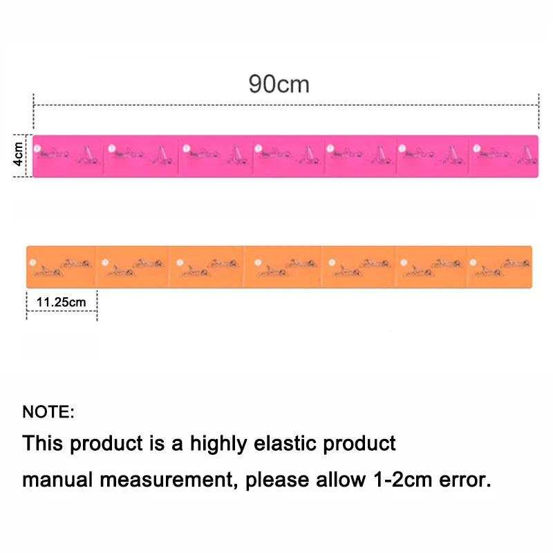 Elastisches Yoga- und Pilates-Widerstandsband