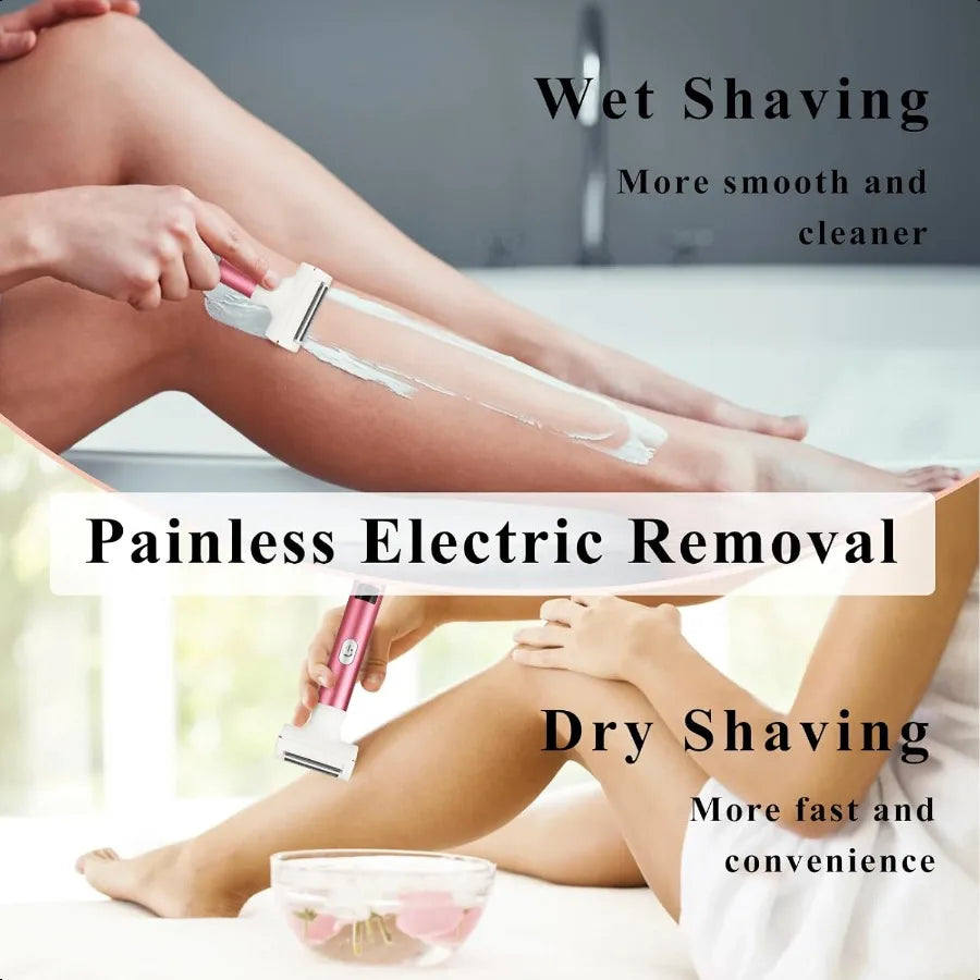 Electric Shaver for Women & Men – Cordless