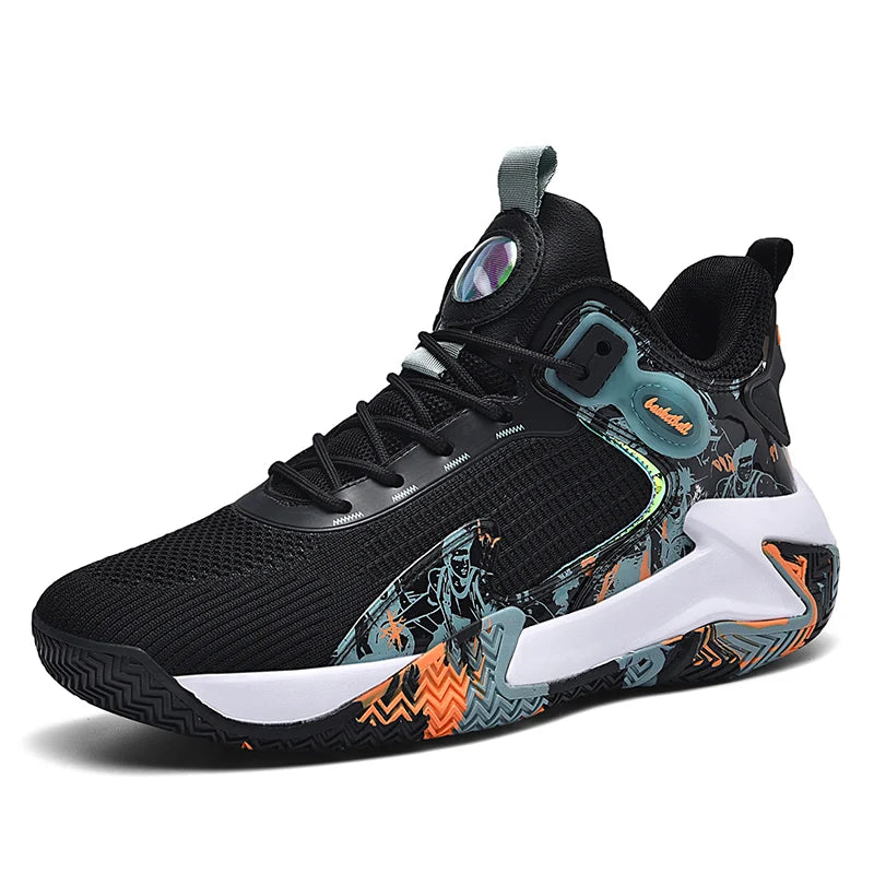 Men's Breathable Running Basketball Shoes
