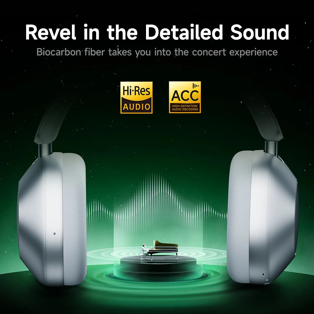 Picun F6 ANC Wireless Hi-Res Headphones