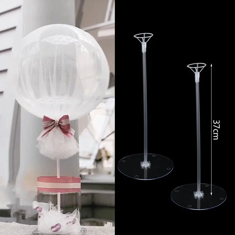 7-Tube Balloon Stand Holder Column