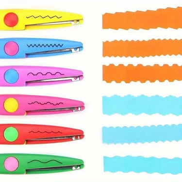 6 Pattern Craft Scissors Set – 5 Inch