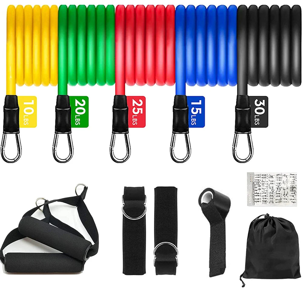 11PCS Resistance Bands for Fitness