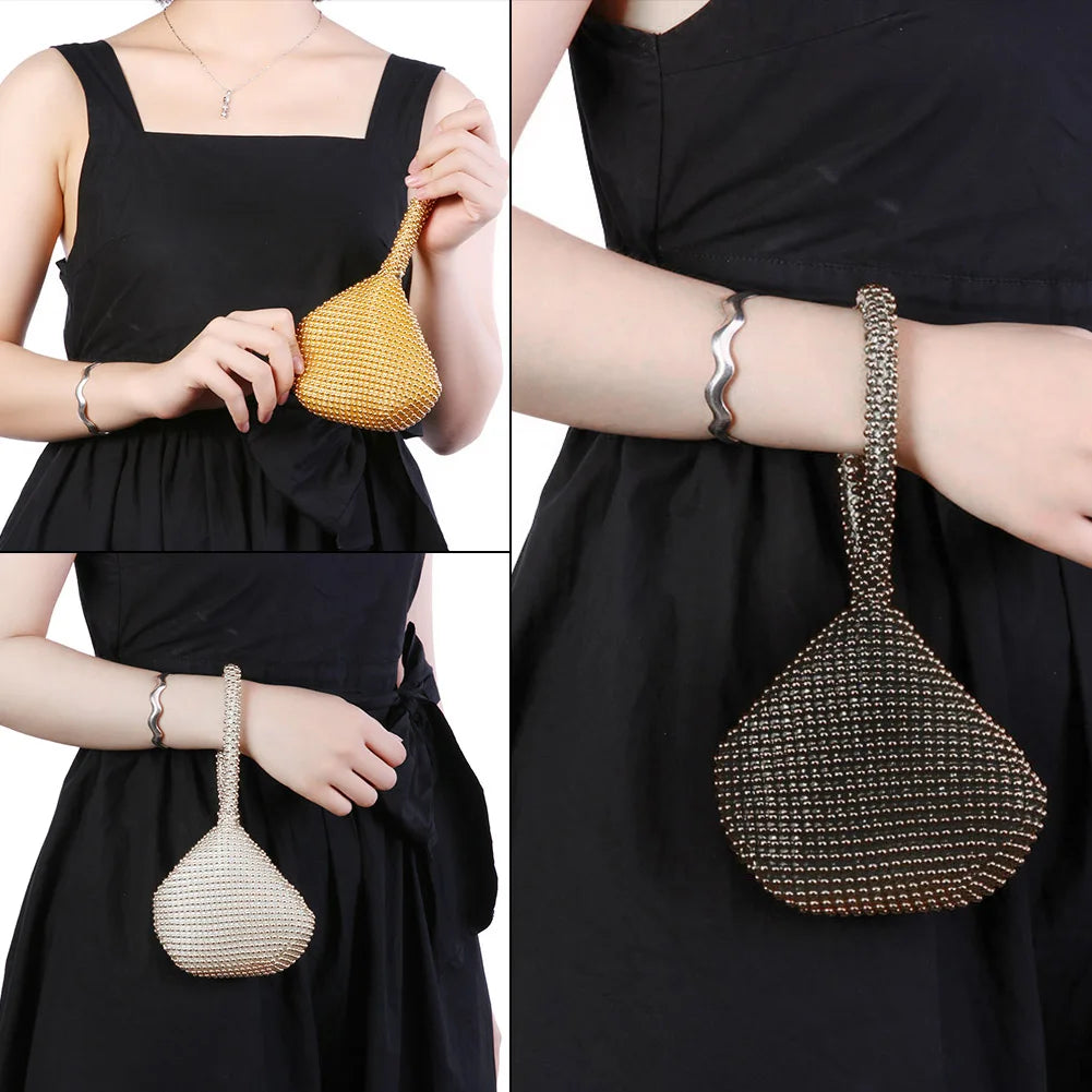 Fashion Irregular Clutch Wedding Purse