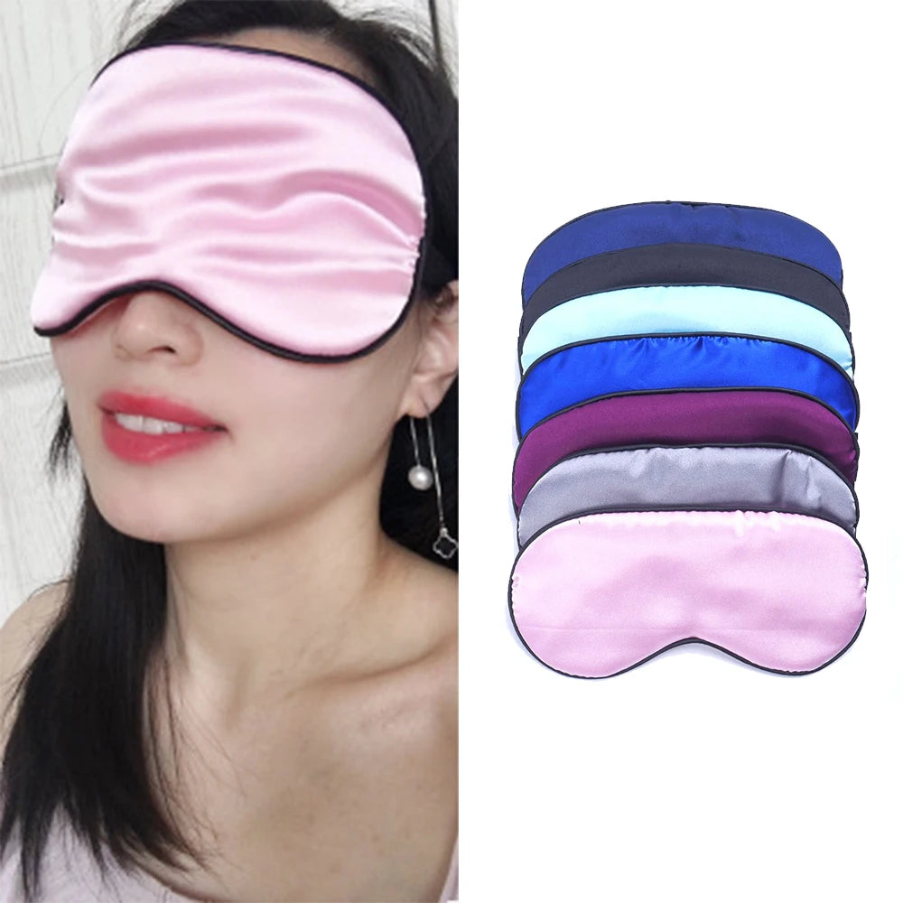 Pure Silk Sleep Eye Mask - 9 Colors