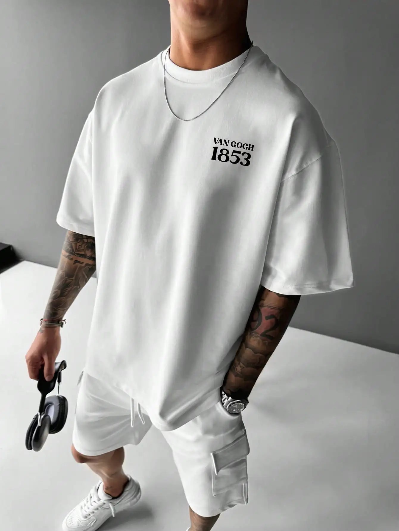 Van Gogh Sternennacht T-Shirt für Herren