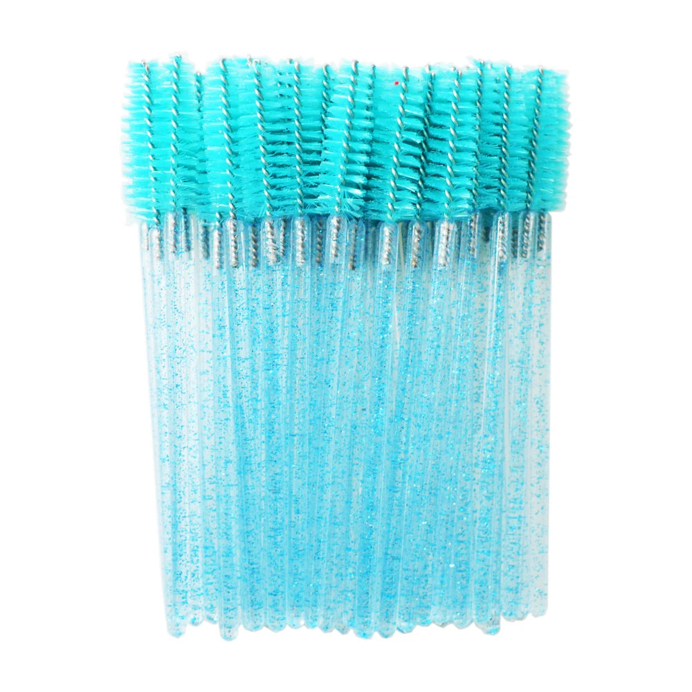 50pcs Disposable Eyelash Brush Set