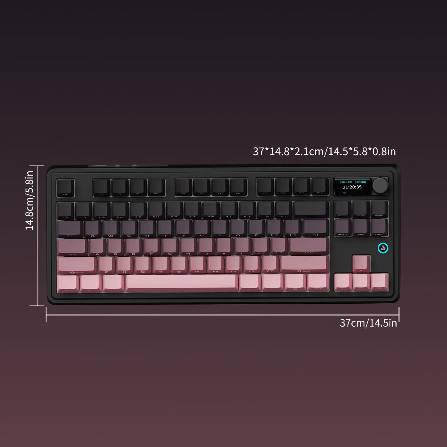 AJAZZ AK870 Magnetische kabellose Tastatur