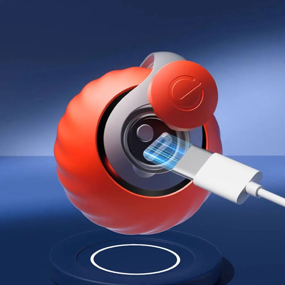 Intelligenter, beweglicher Katzenspielzeugball, wiederaufladbar