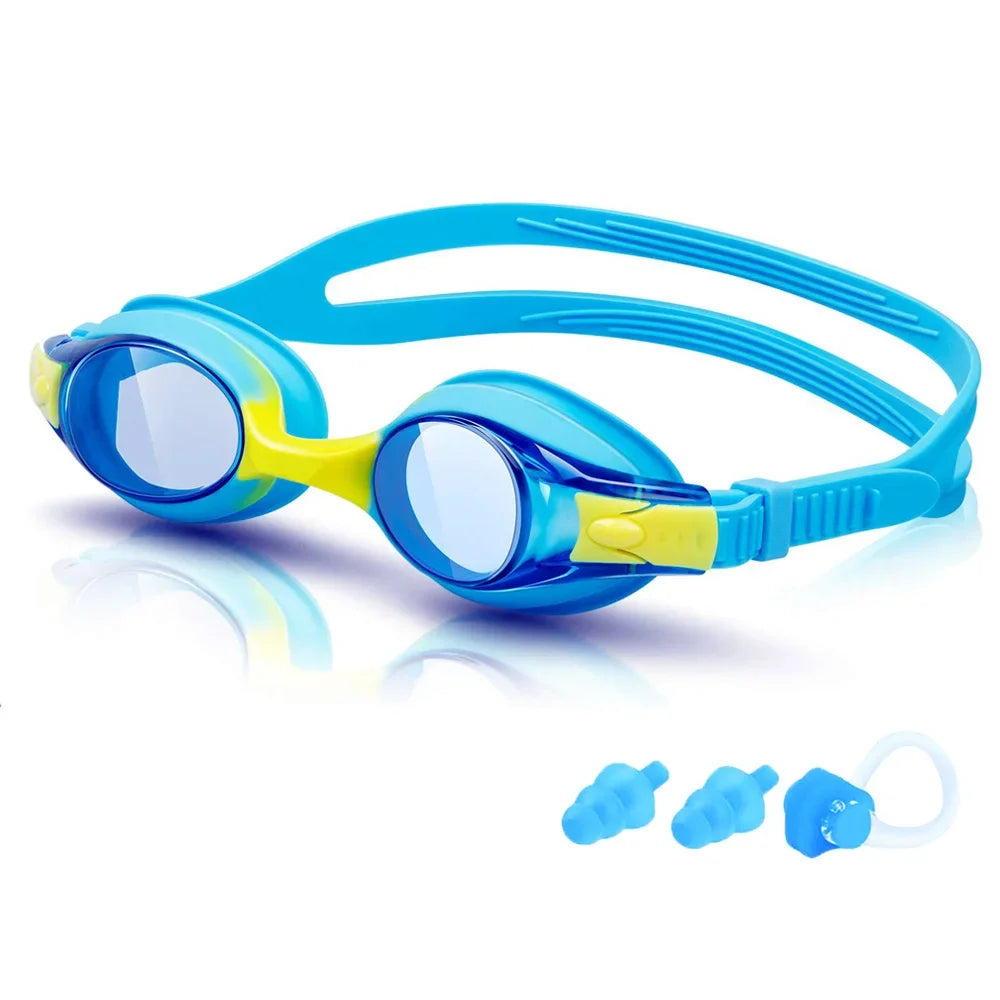 Schwimmbrille mit UV-Schutz für Kinder