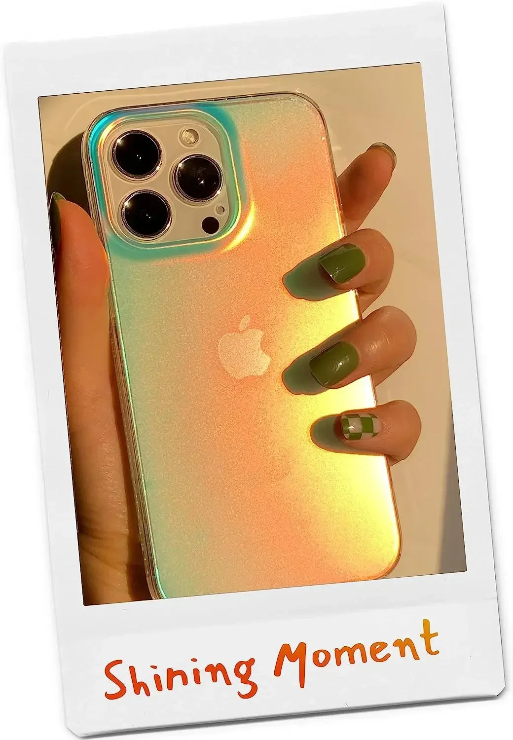 Fluorescent Iridescent Matte iPhone Case