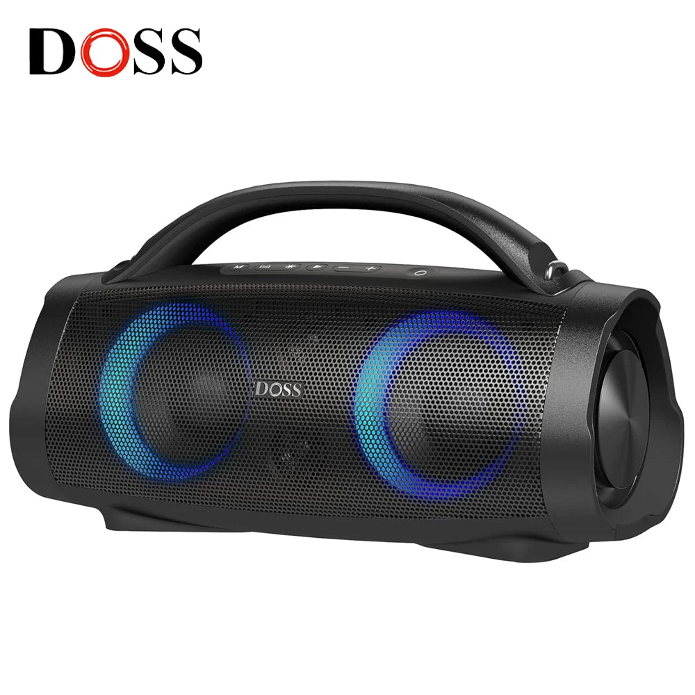 Tragbarer wasserdichter Bluetooth-Lautsprecher DOSS 100 W